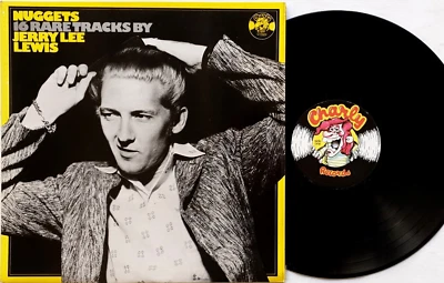 Jerry Lee Lewis–Nuggets: 16 Rare Tracks By Jerry Lee Lewis LP Charly CR 30121 - Image 1 of 2