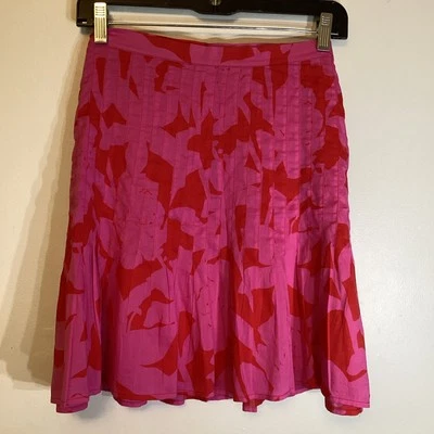 Юбка Vineyard Vines с кукушкой розовая с цветочным узором пинтак размер 12 б/у в отличном состоянии - Изображение 1 из 4