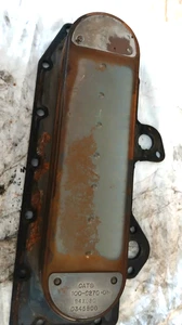Enfriador de aceite de motor Caterpillar CAT 3116, # 100-6270, # 267-4743 cargador IT28F - Imagen 1 de 5