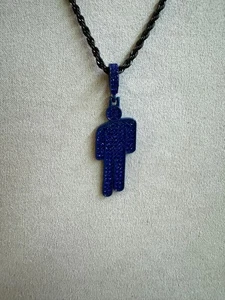 Collar Blohsh (azul) - Collar Billie Eilish - Collar de concierto - Música - Imagen 1 de 1