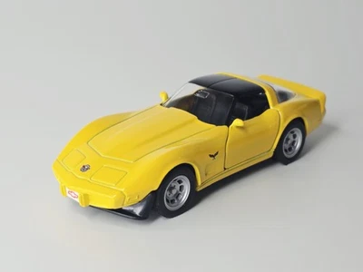 Maisto - Chevrolet Corvette 1978 amarillo - diecast 1:43 - sin caja Foto 1 de 4
