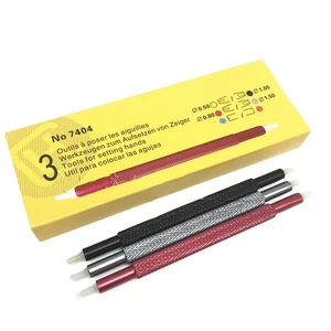 3pcs Wrist Watch Hand Fitting Installing Setting Setter Presser Repair Tool - Foto 1 di 7