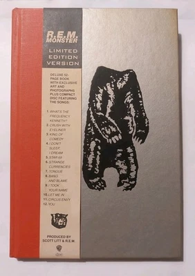 R.E.M. - Monster / Deluxe Edition / inkl. 52 Seiten Buch & Schärpe / Warner 1994 - Bild 1 von 4