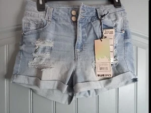 Bluespice Super High Waist Shorts Size 5 New With Tags - Picture 1 of 2