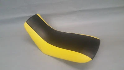 Polaris SCRAMBLER 50 Seat Cover  2-TONE BLACK & YELLOW or 25 COLOR OPTIONS Foto 1 de 4