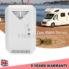 12V Gas Detector Sensor Alarm Propane Butane LPG Natural Motor Home Camper UK