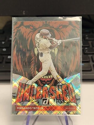 2022 Donruss Unleashed Diamond Fernando Tatis Jr. San Diego Padres - Image 1 of 2