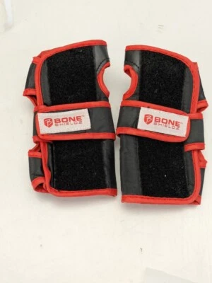 Muñequeras protectoras Bone Shieldz Cruiser 3000 negro rojo combo 5055Y JR muñeca Foto 1 de 4