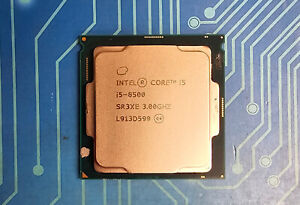 Intel Core i5-8500 2.10-3.00GHz 6-Core LGA 1151 9MB CPU Processor SR3XE #A13