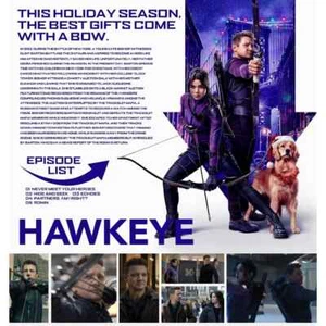 Hawkeye TV Series DVD Action-Adventure Sci-Fi Crime Full HD Free Ship To US - Picture 1 of 2