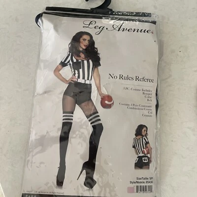 Disfraz de Halloween Leg Avenue No Rules Árbitro Peluche Talla S/P 85436 Foto 1 de 4
