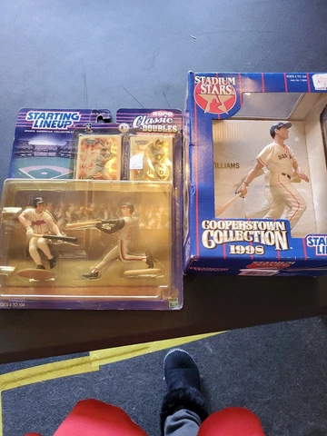 NIB Ted Williams 198 Cooperstown Collection Starting Lineup 2000 Classic Double Cover