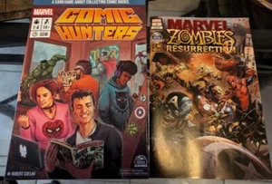 Marvel Comic Hunters Board Game ENGLISH In Hand New Superheroes - Picture 1 of 2