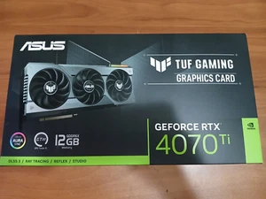 NEW SEALED ASUS Nvidia GeForce RTX 4070 Ti 12GB Graphics Card GPU PC - Picture 1 of 4