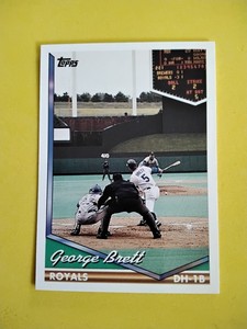 1994 Topps George Brett #180 Kansas City Royals  - HOF