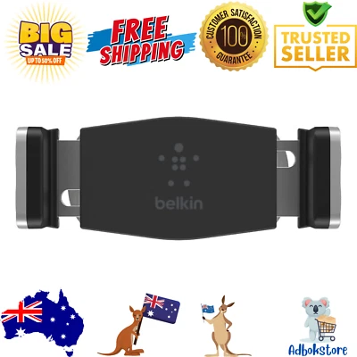 Universal Car Vent Phone Mount Silver/ Black (F7U017bt) Car Vent Mount NEW AU - image 1 of 4