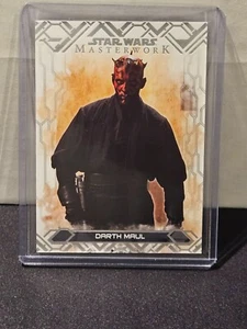 2017 Topps Star Wars Masterwork Base Set Trading Card #5 Darth Maul - Picture 1 of 2