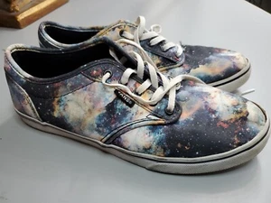 VANS ""Off The Wall"" para mujer con cordones estampado Galaxy talla 7,5 - Imagen 1 de 7