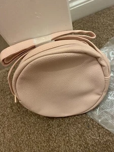 Ladies pink handbag NEW Paco Rabanne long strap - Picture 1 of 3