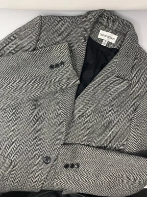 Blazer de lana vintage Bloomingdale’s para mujer talla 16 R0 Foto 1 de 4