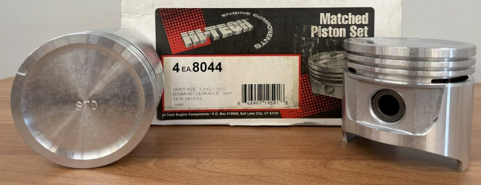 Hi-Tech 8044 STD Set of 4 Pistons fits Nissan — 第 1/1 张图片
