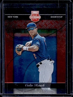 2023 Elite Extra Edition Colin Houck Status Red #/199 Mets - Image 1 of 2