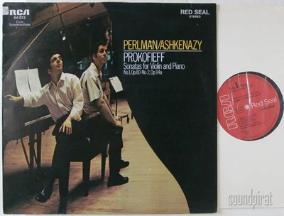 PERLMAN ASHKENAZY PROKOFIEV VIOLIN SONATAS RCA CLUB STEREO LSC-3118 NM - Image 1 of 4