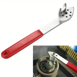 Llave de polea ajustadora de correa de distribución de motor de automóvil herramientas de garaje para reparación automática - Imagen 1 de 9