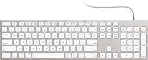 Yivandi All-Aluminum Wired Keyboard for Apple Mac OS, Full Size USB Keyboard - Picture 1 of 6