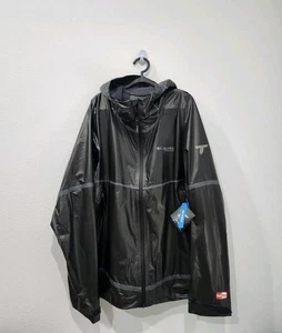 Columbia Men's Titanium OutDry Extreme Mesh Hooded Shell Packable Jacket Size XL - Picture 1 of 9