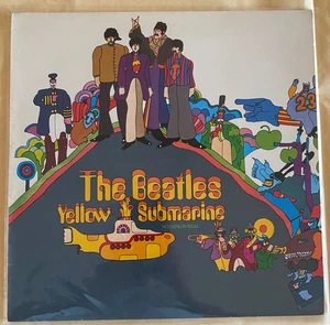 Lp The Beatles - Yellow submarine PCS7070 made in Great Britain 1969 1988 - Foto 1 di 6