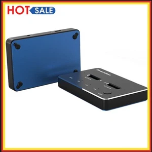 DB280S USB 3.1 Dual-Bay SSD Docking M.2 SATA Reader (US Plug) - Afbeelding 1 van 11