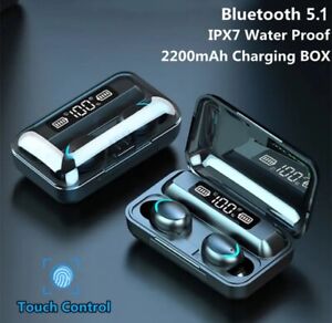 New Wireless TWS Bluetooth Earphone with LED Display Touch Noise Canceling