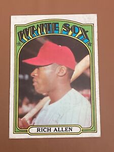 1972 Topps Rich Allen Baseball Card #240 White So