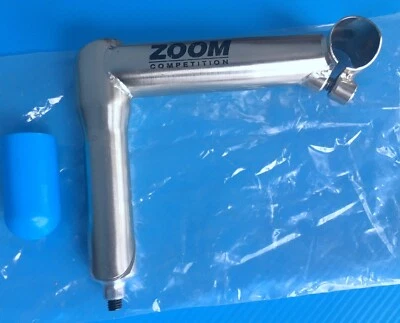 Zoom Competition Mountain Bike Stem NOS New 90s 1 1/8" Threaded 25.4 Light! 280g - Image 1 of 4
