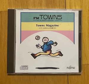 FM Towns Magazine Vol. 1 Computer Fujitsu 1994 CD Rom - Picture 1 of 4