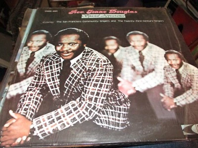 1977 REV ISAAC DOUGLAS Special Appearance LP Creed 3081 Gospel Poor/VG Foto 1 de 3