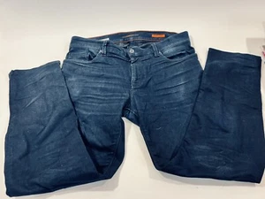 Alberto Jeans Mens 33x30 Pipe Regular Slim Fit Dual Fx Denim Luxury T400 - Picture 1 of 10