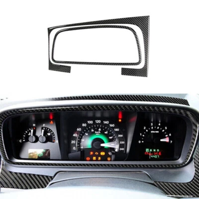Carbon Fiber Interior Dashboard Frame Trim For Dodge Journey 2009-2010 SXT SE R Foto 1 de 4