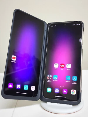 Funda LG Doble Pantalla para Teléfono LG V60 ThinQ 5G - Modelo LM-V605N - Negra Foto 1 de 4