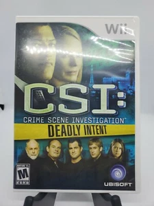 CSI: Crime Scene Investigation Deadly Intent Wii komplett - Bild 1 von 3