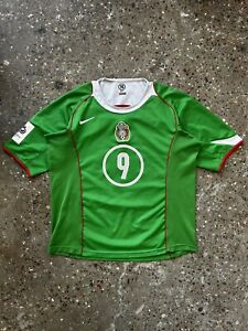 2004 Mexico Jared Borgetti soccer jersey 