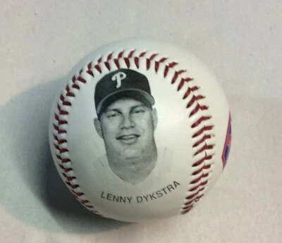 Lenny Dykstra/Dave Hollins Burger King Ball 1994 - Image 1 of 4