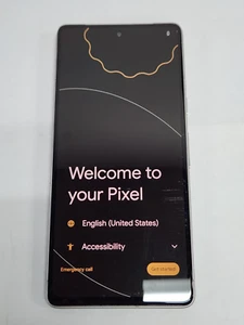 DEFECTIVE - Google Pixel 7 - 128GB - White - Unlocked - GVU6C - 8638 - Afbeelding 1 van 5
