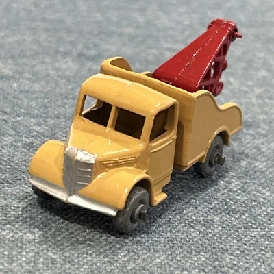 Camión de naufragio Bedford Matchbox 1955 vintage nº 13A 1 muy bonito sin número fundido Foto 1 de 4