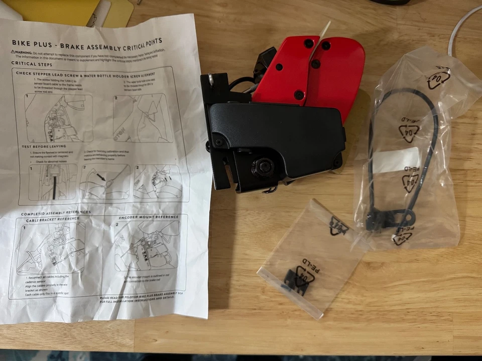 Conjunto magnético freno Peloton Bike Plus. Nuevo Foto 1 de 1