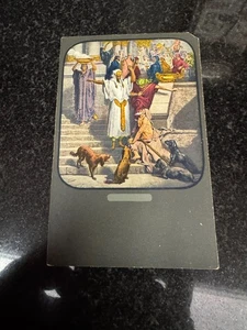 WATCHTOWER POST CARD BIBLIA ILLUSTRATA NO 54 - Picture 1 of 2