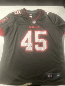 Nike Tampa Bay Buccaneers On Field Jersey Mens XL Devin White Gray Red NFL #45 - Picture 1 of 5