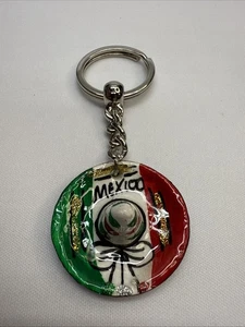 Mexican Keychain Flag Sombrero - Picture 1 of 4