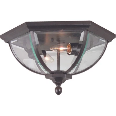 Luminária de teto externa artesanal Z3017-OBO Britannia bronze oleado externa - Imagem 1 de 2